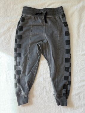 Splendid Kids Gray Checkered Jogger Sweatpants Size 3